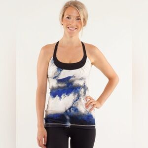 Lululemon Scoop Me Up Tank - Milky Way Multi Print / Black